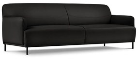 Divano in pelle nera , 235 x 90 cm Neso - Windsor &amp; Co Sofas