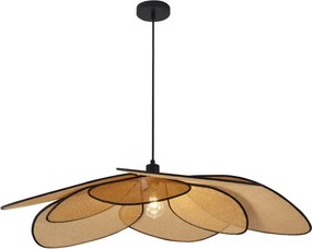 Lampadario a sospensione con filo TOBAGO 1xE27/20W/230V diametro 100 cm beige