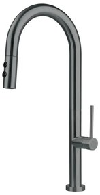 Deante BQO_D72M - Rubinetto lavello con doccetta estraibile OLFATO titanio