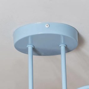 Plafoniera OXFORD 2xE27/15W/230V blu