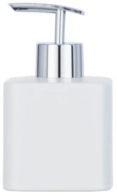 Distributore di sapone in ceramica grigio chiaro, 290 ml Hexa - Wenko