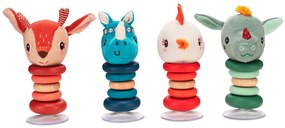 Lilliputiens - Sonaglio oscillante con ventosa - Gallina Paulette