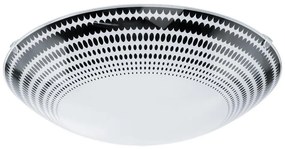 Eglo 95291 - Plafoniera LED MAGITTA LED/16W/230V Ø 31,5 cm nero/bianco