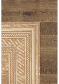 Tappeto in lana beige 133x180 cm Emily - Agnella