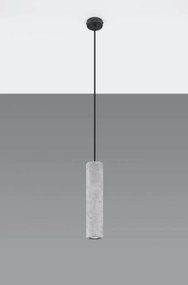 Lampadario a Sospensione in Cemento Leggero LUVO 1 GU10 da interno