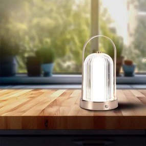 Lampada da tavolo LED dimmerabile LED/1W/5V 3000-6000K 1800 mAh rame