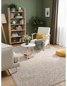 Tappeto grigio/color crema lavabile 160x230 cm Rocco Dark Cream – Elle Decoration
