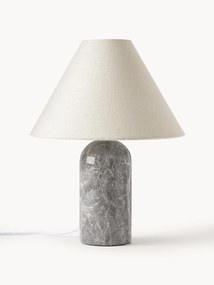 Lampada da tavolo con base in marmo Gia