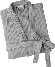 Accappatoio grigio in mussola L/XL Kimono – Foutastic