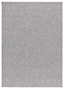 Tappeto grigio chiaro 120x170 cm Petra Liso - Universal