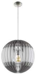 Eglo 79138 - Lampadario a sospensione con filo OLMERO 1xE27/60W/230V