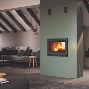 Inserto a legna INVICTA  Sirocco  5 Stelle 8,5KW