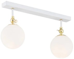 Argon 845 - Lampadario fisso LATINA 2xE14/40W/230V IP44