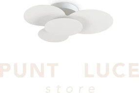 Cloud plafoniera led 3000k 33w 3300 lm l.52cm in metallo