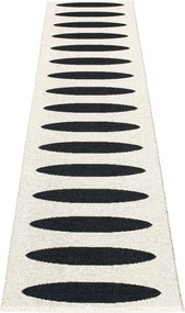 Passatoia da interno/esterno nera 70x300 cm Ella Black – Pappelina