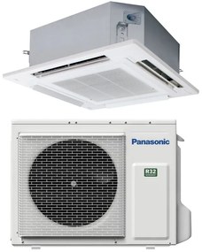 Condizionatore a muro monosplit PANASONIC a cassetta Nanoex  60X60 21000 BTU classe raffreddamento A++