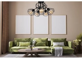 Lampadario a plafone CEED 5xE27/60W/230V