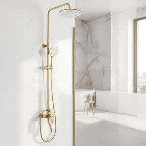 Set doccia REA DROP Brush Gold