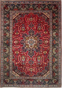 Kashan Tappeto persiano 360x260 Rosso (Iran) Annodato A Mano