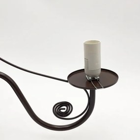 Brilagi - LED Lampadario a sospensione con catena COTTAGE 3xE14/40W/230V marrone