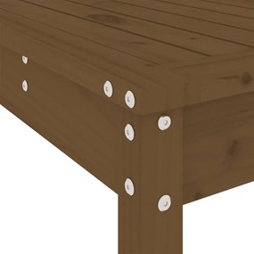 Set Bar da Giardino 9 pz Miele in Legno Massello di Pino