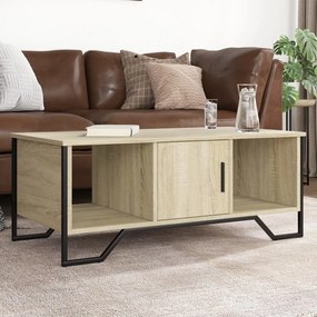 Tavolino Da Salotto Rovere Sonoma 100x51x40cm Legno Multistrato /