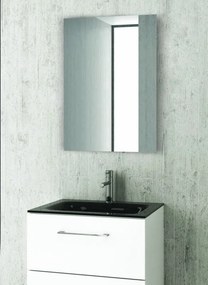 Specchio bagno 70x100 semplice rettangolare reversibile | KAM-S100 - KAMALU