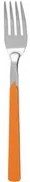 Forchetta con manico arancione Fast Eme