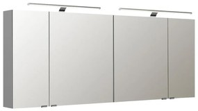 Pensile con luce Cassca PELIPAL bianco L 90 x H 156 x P 23 cm