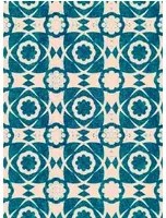 Mindthegap Carta da parati Aegean Tiles - red