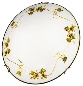 Kolarz 731.11.4.110 - Plafoniera NONNA 1xE27/60W/230V diametro 30 cm uva