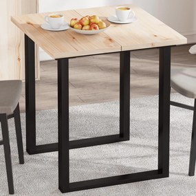Piani Tavolo 2 Pz 70x35x2,5 Cm Rettangolare Legno Massello Pino /