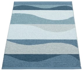 Tappeto da interno/esterno blu 70x100 cm Urvi Water – Pappelina