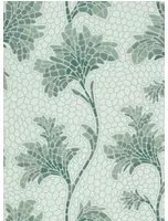 Little Greene Carta da parati Mosaic Trail - Aquamarine