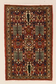 Bakhtiar Tappeto persiano 100 x 60 (Iran) Annodato A Mano