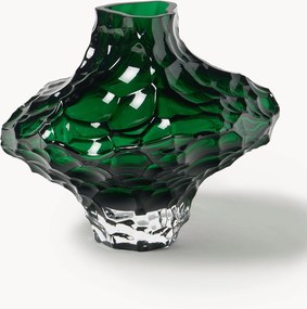 Vaso in vetro soffiato Canyon, alt. 23 cm