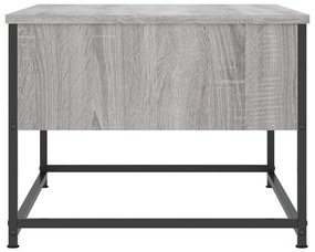 Tavolino da salotto grigio sonoma 100x51x40cm legno multistrato