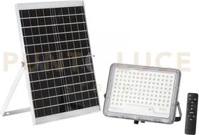 Proiettore glaser 3500lm 3000k con pannello solare batteria 3.2v 24...