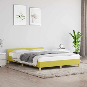 Giroletto Senza Materasso Verde 140x190 Cm İn Tessuto /