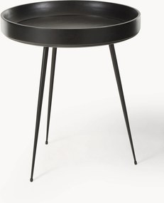 Tavolino rotondo in legno di mango Bowl