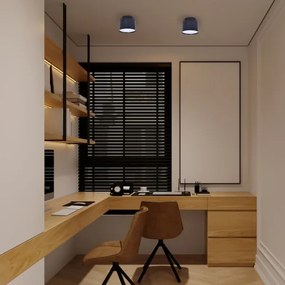 Rabalux 71319 - Plafoniera LED OVIDIA LED/16W/230V 3000K nero