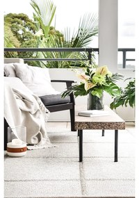 Passatoia da interno/esterno color crema 70x225 cm Ada Fossil – Pappelina