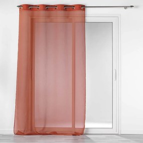 Tenda in voile color mattone 140x240 cm Casual - douceur d'intérieur
