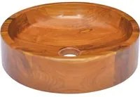 Lavabo in Legno Massello di Teak 40x10 cmcod mxl 104552