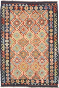 Kilim Tappeto 130x180 (Afghanistan) Tessuto A Mano