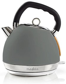 Nedis KAWK520EGY − Bollitore 1,8 l 1850-2200W/230V grigio