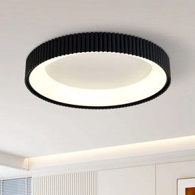 Brilagi - Plafoniera LED dimmerabile FALCON MODERN LED/54W/230V 60 cm nera + telecomando