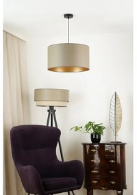 Brilagi - Lampadario a sospensione con filo OREGON ROLLER VEGE 1xE27/15W/230V diametro 45 cm grigio