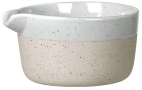 Lattiera grigio chiaro/beige in ceramica 150 ml Sablo – Blomus