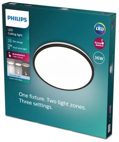 Philips- Plafoniera LED dimmerabile OZZIET SCENE SWITCH LED/36W/230V 4000K
